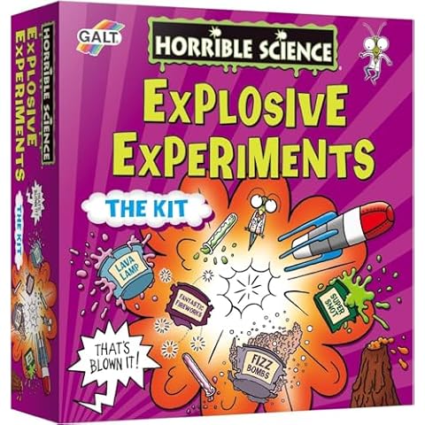 Galt Horrible Science Explosive Experiments Kit Cover