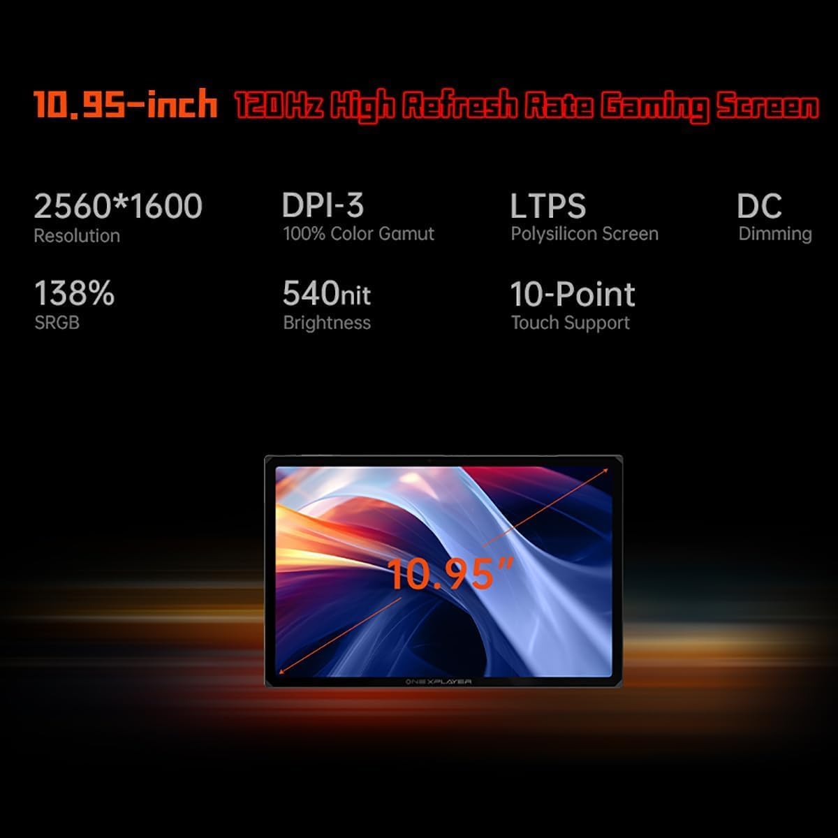 OneXPlayer X1 Pro 3 en 1 de mano para juegos con Ryzen AI 9 HX 470, gráficos Radeon 890M, pantalla táctil de 11 pulgadas, 2.5K 120Hz, teclado, gamepad desmontable, para juegos y trabajo AAA (32 GB