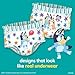 Pampers Easy Ups Bluey Pull On Training Pants Boys and Girls, 2T-3T, 140 Count with Sensitive Water Based Baby Wipes 4X Pop-Top Packs (336 Count)
