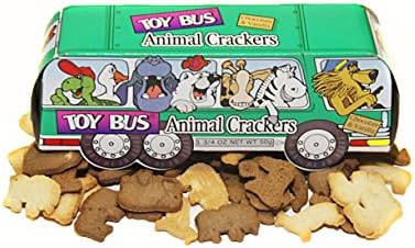 Toy Bus Animal Crackers Cookies