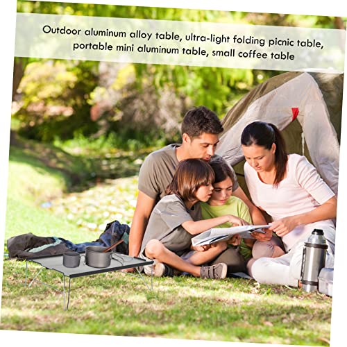 Table de camping pliante légère Abaodam pour éviter de manger sur le sol