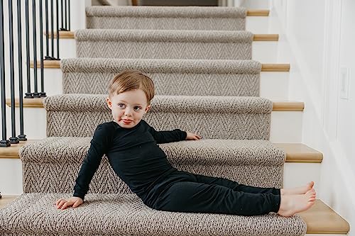 Copper Pearl Two Piece Long Sleeve Toddler Pajamas PJ Sets for Boys and Girls - Adorable Pattern Pajamas, Breathable Fabric to Keep Cool While Sleeping, Sizes 12 Months to 5T - Midnight4