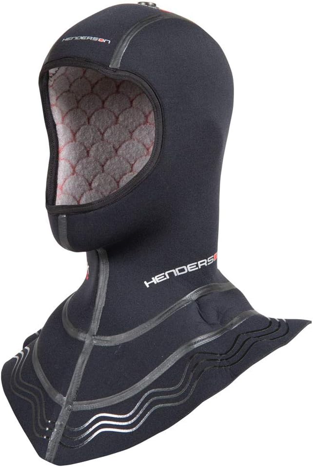 Henderson 7/5mm Aqua Lock Quick-Dry Bib Dive Hood, Size: X-Small