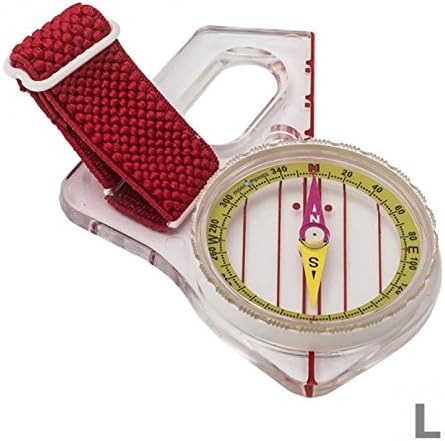 Model 22 Tourist - Orienteering Compass for Left Hand with Plate L