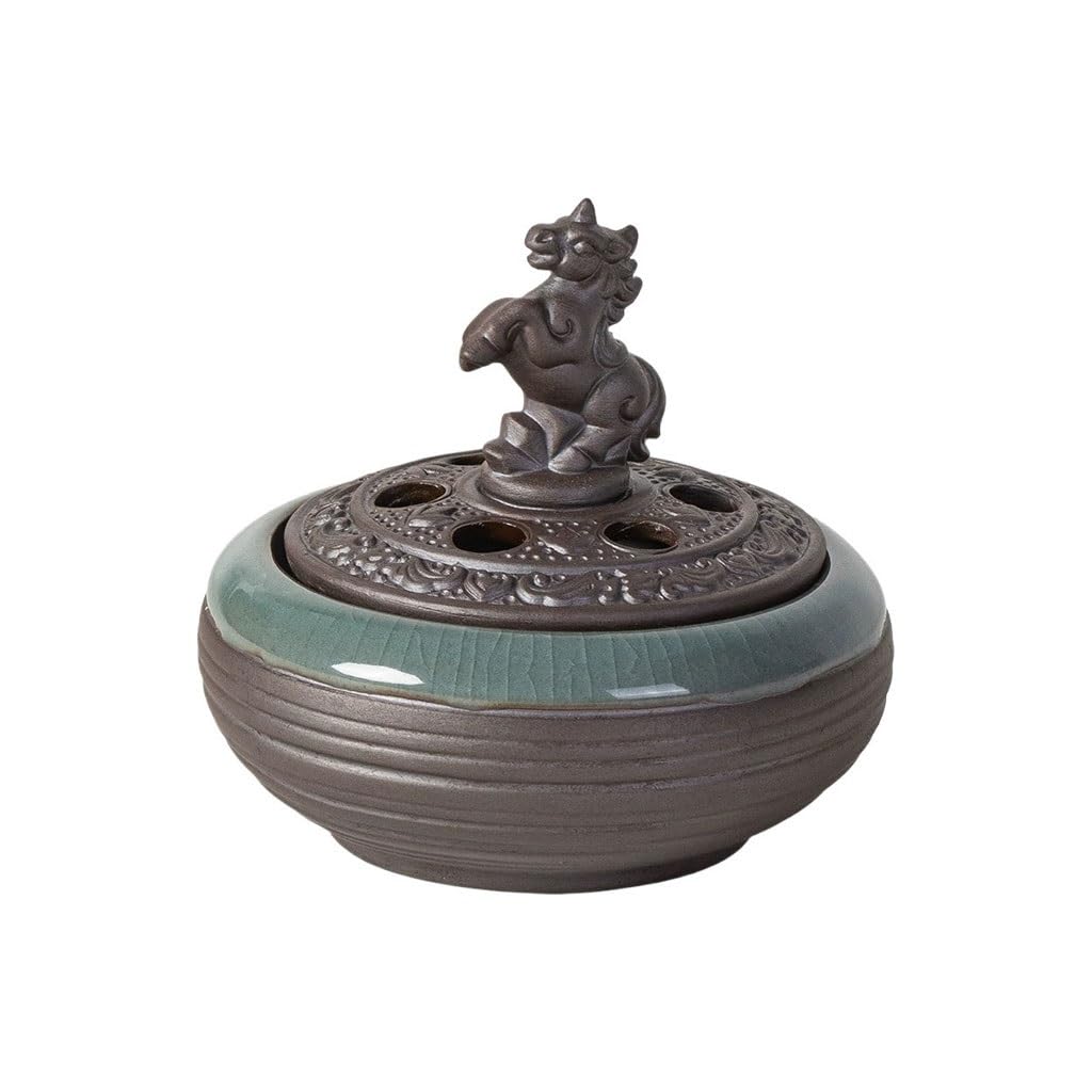Incense Burner Creative Indoor Sandalwood Incense Burner Household Ceramic Small Ornaments Waterfall Incense Burne