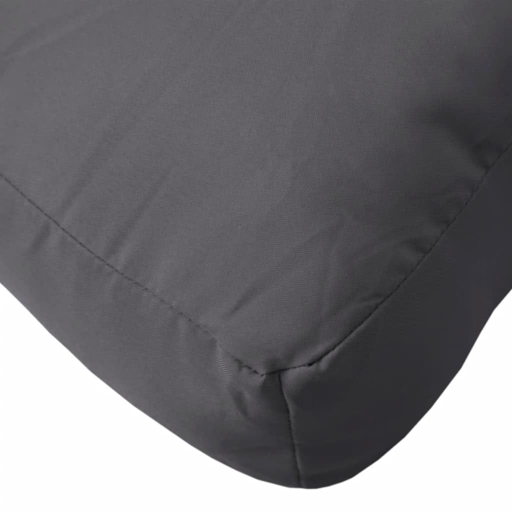 Cuscino Per Pallet VidaXL Nero 70x40 Cm | Impermeabile Per Esterno E Interno | Morbido E Resistente Per Divano Da Giardino O Salotto