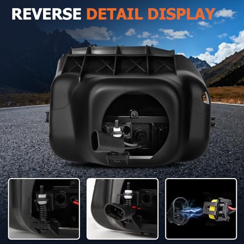LED Fog Lights for 2003 2004 2005 2006 2007 Chevy Silverado All Models/ 2002 2003 2004 2005 2006 Chevy Avalanche, 1 Pair Front Bumper Driving Fog Lamps (LED Version) by Boxlight - Image 7