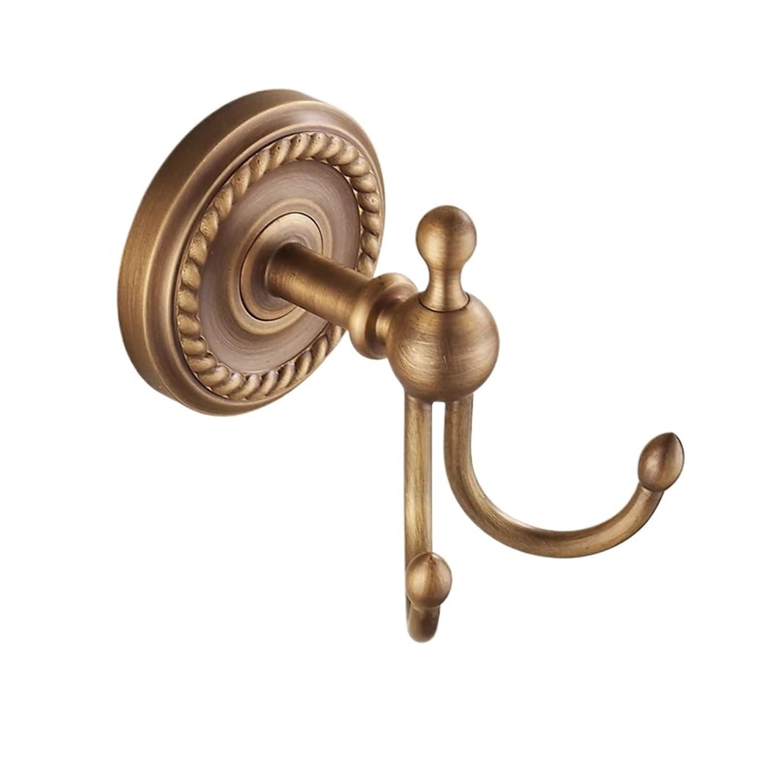 Robe Haken Antike Messing Kleiderhaken Kleidung Handtuch Kleiderbügel Lagerung Tür Wand Badezimmer Zubehör Bad Rack Für Badezimmer