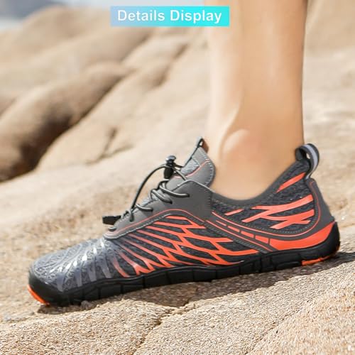 Image of Hike Barefoot Shoes Women Men Pro Water Footwear Wide Toe Box Non-Slip Unisex Athletic Outdoor Running Shoes