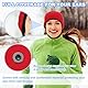 PATIKIL Ohrenwärmer-Stirnband, 2er-Pack Polarfleece Ohrenwärmer Winter Stretchy Laufschweißband Outdoor-Essential für Jogging Walking Skiing, Schwarz
