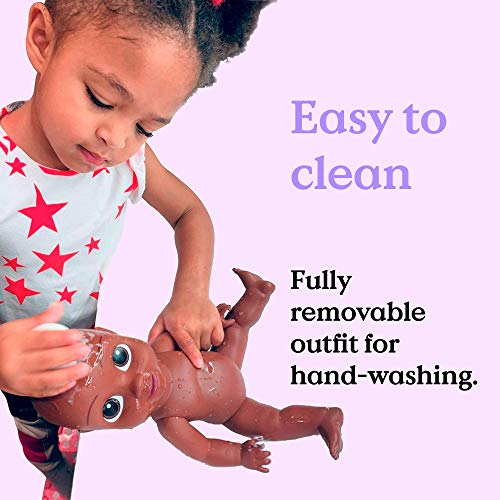 Qai Qai Doll By Serena Williams, Doll For Baby Girls With Coloring House Box 14.5In, Includes Removable Outfit With Tutu And Onesie, Stands Alone, Baby Doll For Ages 3+, By Just Play #TOP3