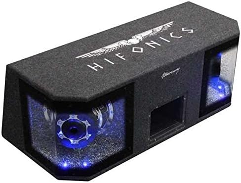 Hifonics MR8DUAL Pre-loaded Subwoofer 600W Subwoofers Car Subwoofer (Pre-loaded Subwoofer, 600W, 1200W, 145dB, 20 cm, Bandpass)