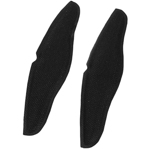 Poly Mesh Mustache Hat Sizer 2 Pack - Black