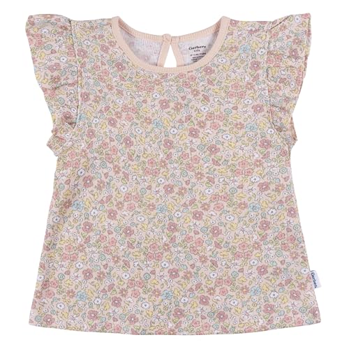 Image of Gerber Baby & Toddler Girls Shirt and Shorts Set
