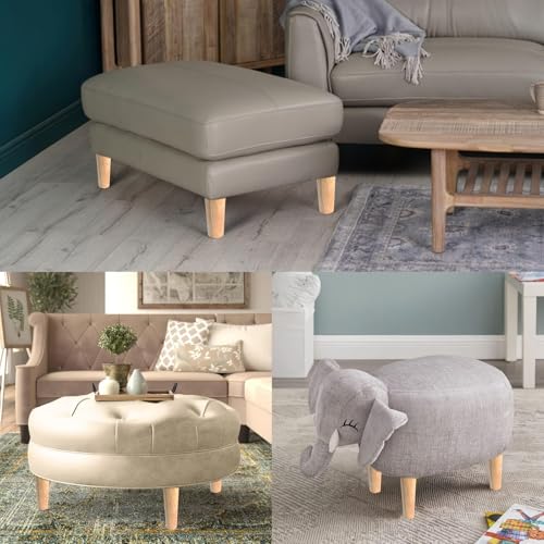 Patas de madera para muebles Zythrem de 15 cm en madera maciza para renovar sofás 8