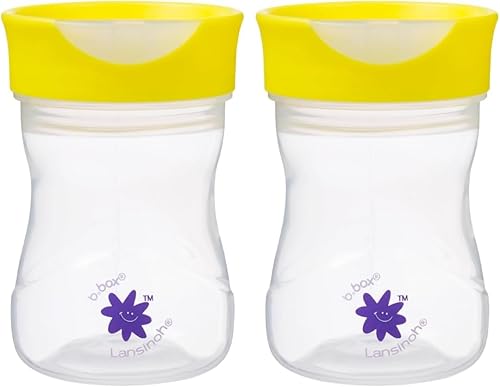Vista 12 de b.box + Taza de entrenamiento Lansinoh para niños pequeños (a partir de 12 meses) Taza de transición de flujo libre para niños pequeños que Flor