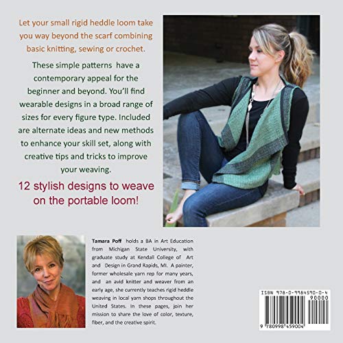 Woven Style for the 15" Rigid Heddle Loom: Go Beyond the Rectangle Combining Knitting, Sewing or Crochet - Image 2