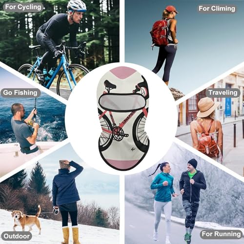 Balaclava para Hombres y Mujeres, Máscara de Esquí para Ciclismo, Cubreboca Integral para Motocicleta, Protección contra Viento y Frío miniatura 6