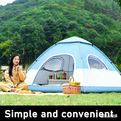 Carpa instantánea pop up para 3-4 personas, resistente al agua y UV miniatura 5