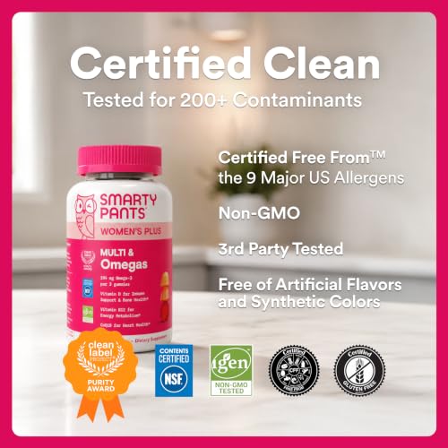 SmartyPants Zero Sugar Liquid Multivitamin Multimineral for Women, Contains Hair, Skin, & Nails Vitamins that Support Immunity, Metabolism, and Bone Health, Peach Pineapple Flavor, 32 Oz (31 Servings) - image 8