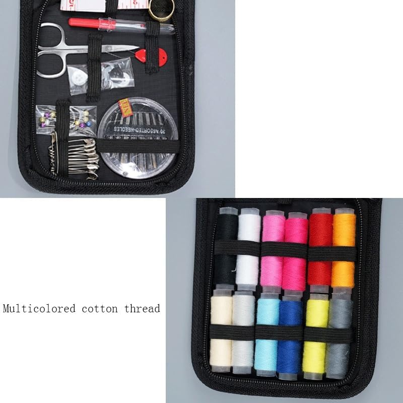 73piece Household Sewing Kit Oxford Cloth Storage Bag Portable Travel