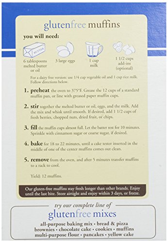 King Arthur Gluten Free Muffin Mix, 16 Oz #TOP2