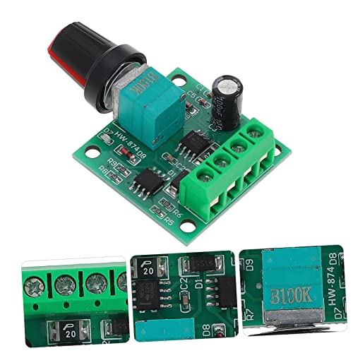 Mobestech 2Pcs Controlador De Velocidade Do Motor Interruptor De Controle Do Motor Controlador De Mo