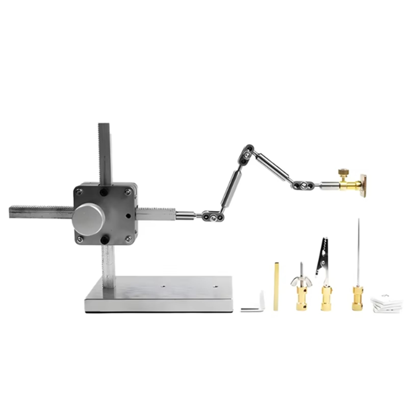 Armature Rigging System pour l'animation Stop Motion, Acier Inoxydable Rig Arm, DIY Stop Motion Armature Kits, 3-Stage Adjustment, pour Les débutants