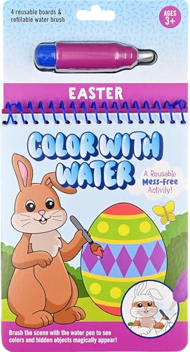 Color With Water - Easter (includes mess free water pen)