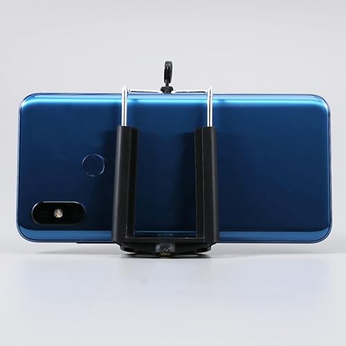 Miniatura 6 de ULTNICE Lentes de cámara, 2 piezas, trípode para teléfono, trípode para teléfono, adaptador de trípode para teléfono inteligente, soporte para