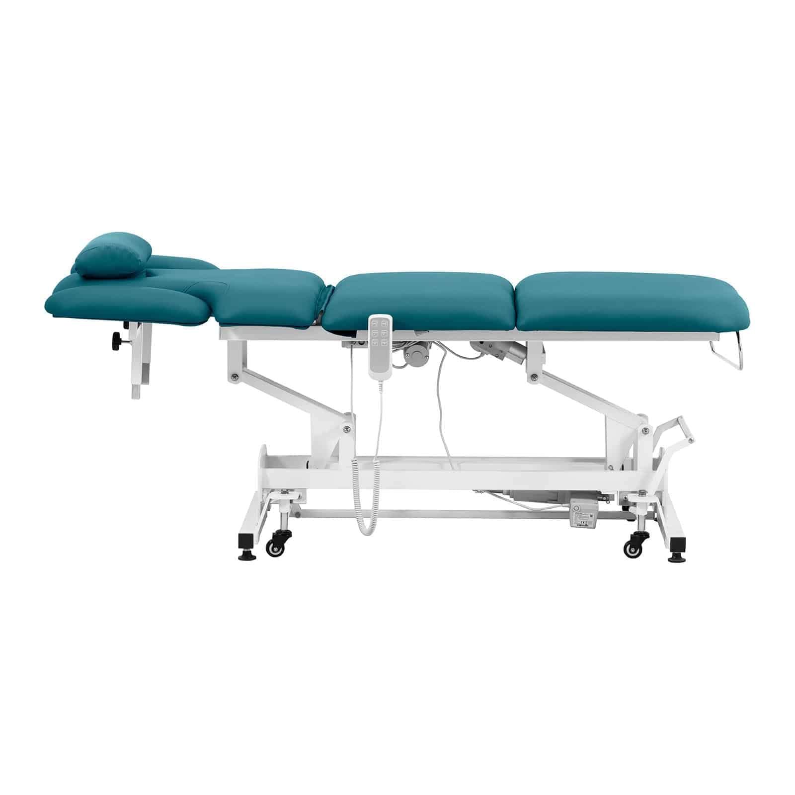 Physa Camilla de Masaje Cama Physa Nantes Turquoise_PH (Estructura: Acero con Recubrimiento en Polvo, Tapicería: Piel sintética (Poliuretano), Altura: 620 - 840 mm)
