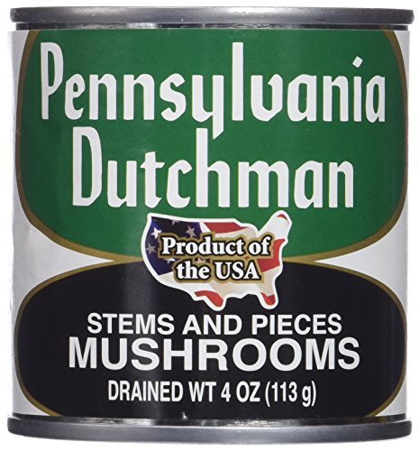 Pennsylvania Dutchman Canned Mushrooms - 12/4 oz. cans by Pennsylvania Dutchman