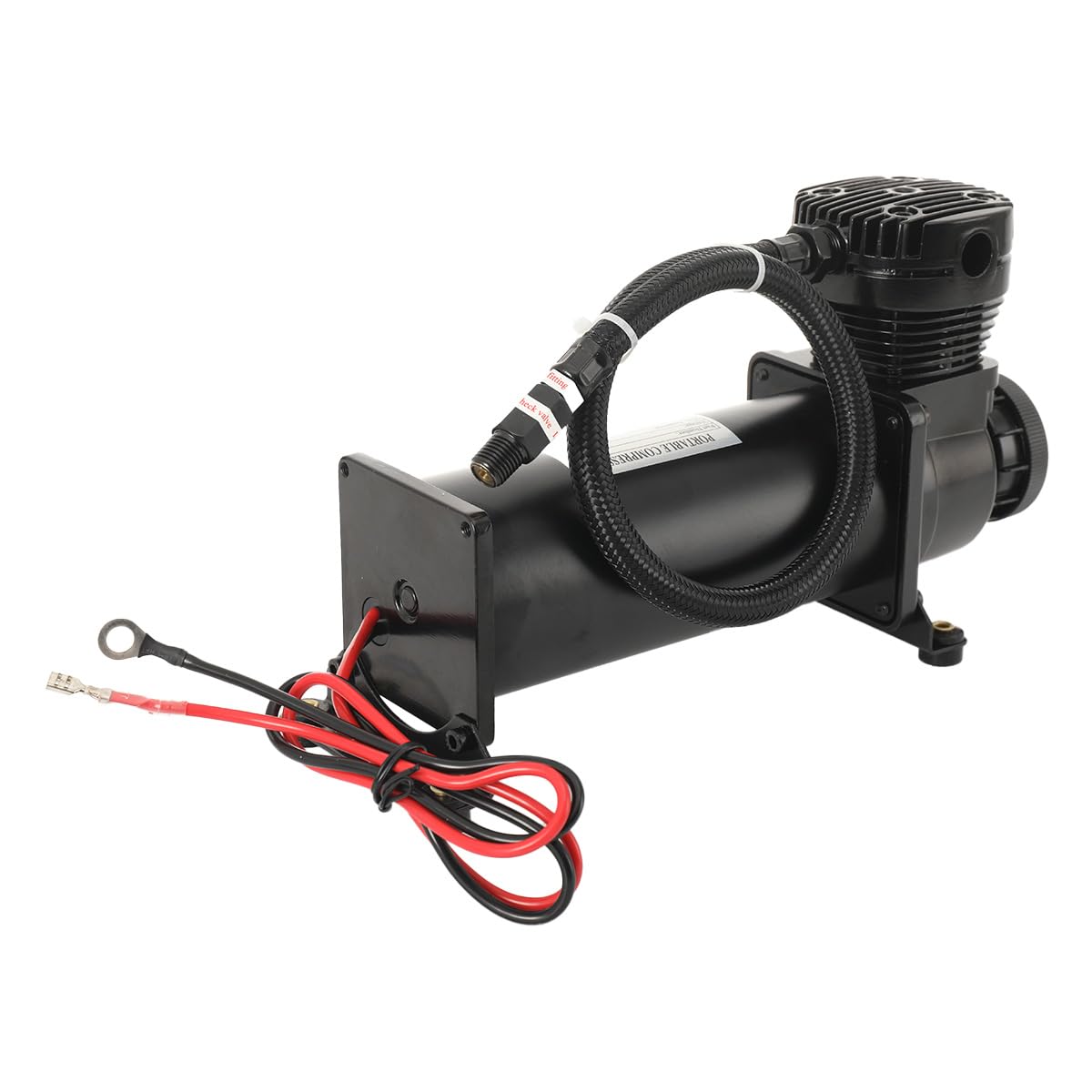 Luftfederung Kompressor, Automobile Luftkompressor-Kit, 200PSI Luftfederungskompressor Kit, 12V 23A Hochleistungskompressor Luftkompressor Geeignet für Autohupen, Luftfederungssysteme