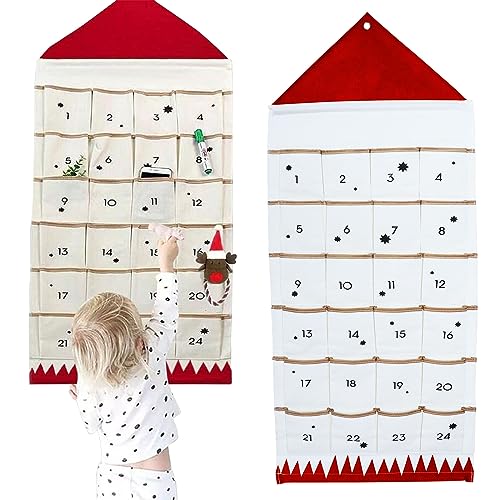 Tefola HGY4036 Stoff-Adventskalender 50x120cm