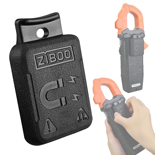 Image of ZIBOO 69445 Magnetic Hanger Compatible with Klein Tools Clamp Meters and Multimeters with Powerful Rare Earth Magnets Compatible with Klein Tools CL120, CL220, CL320, CL390, CL600, CL700, CL800