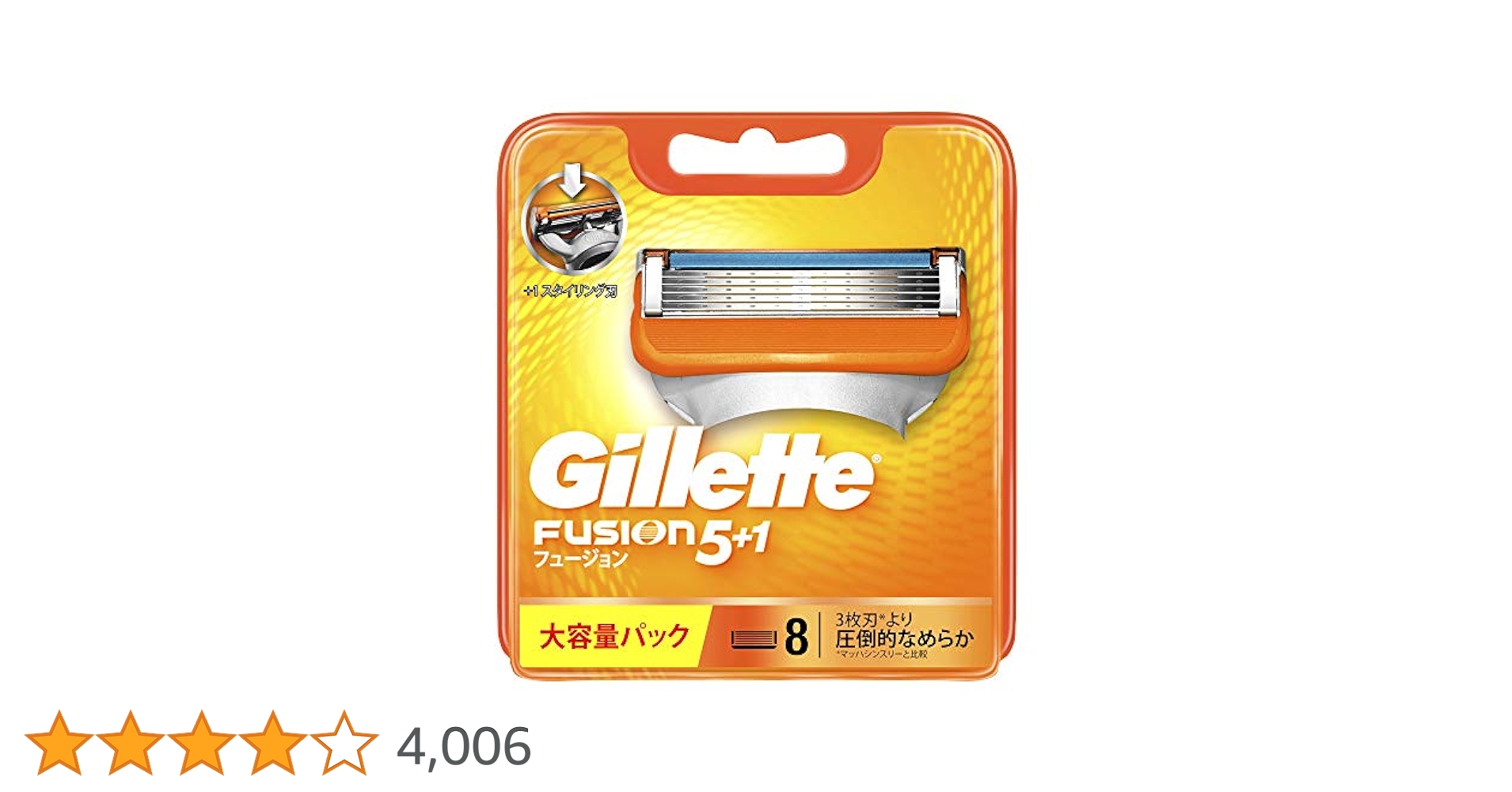 Gillette Fusion 5+1 Power 替え刃 8個入り3個セット ジレット フュージョン 替刃 ( 8個入 )/ : 爽快ドラッグ - 通販