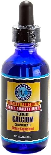 Agua mineral iónica de calcio Ultimate Concentrate 60,000 ppm 2 fl. oz.