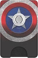 Vista 8 de Cartera para teléfono PopSockets con soporte expandible, tarjetero para teléfono, Marvel Classics - Capitán América
