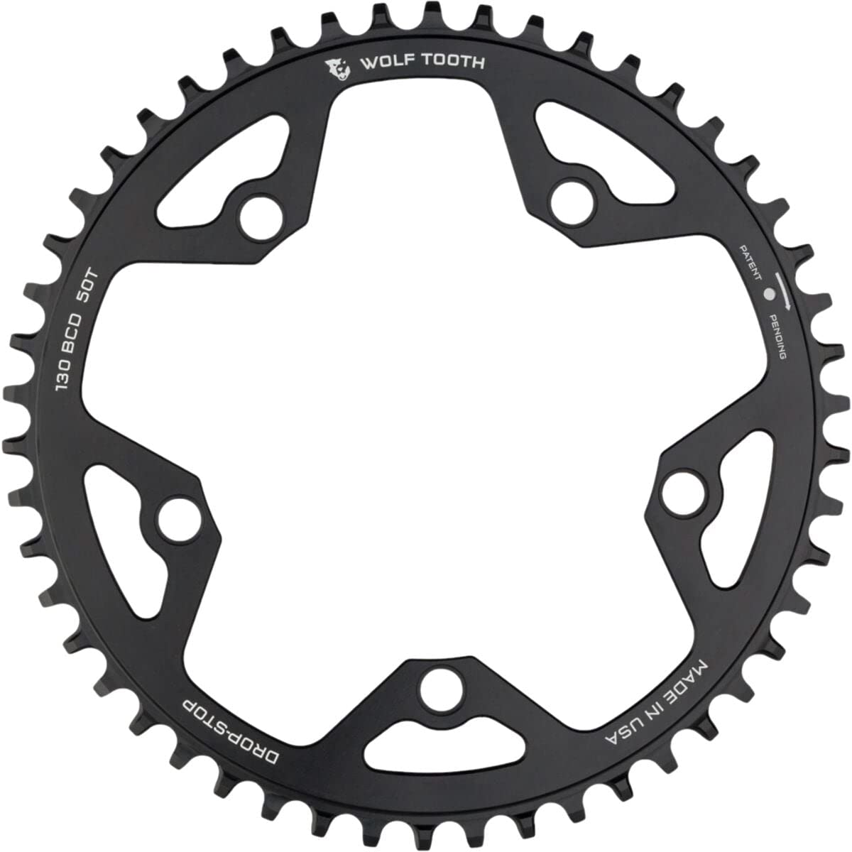 Amazon | ウルフトゥース(Wolf Tooth) 130 BCD 5 Bolt Chainring