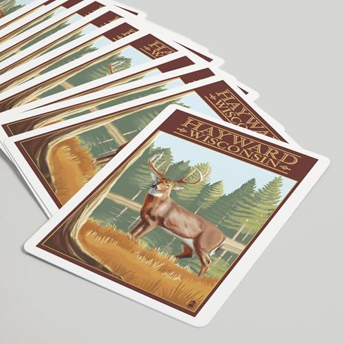 Baraja de Poker Lantern Press 52 Cartas miniatura 5
