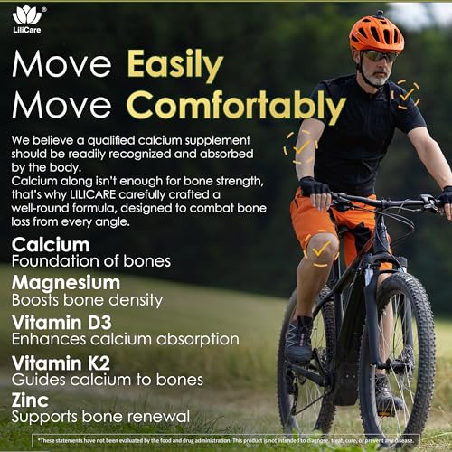 Plant Based Calcium Gummies 600mg with Vitamin D3 K2, Magnesium, Zinc for Bone Strength, Sugar Free Calcium Supplements for Women & Men (Certified Vegan) from Sustainably Organic Red Algae - 60 Counts - Thumbnail 6
