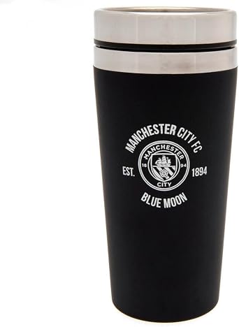 Manchester City FC Executive Travel Mug One Size Black