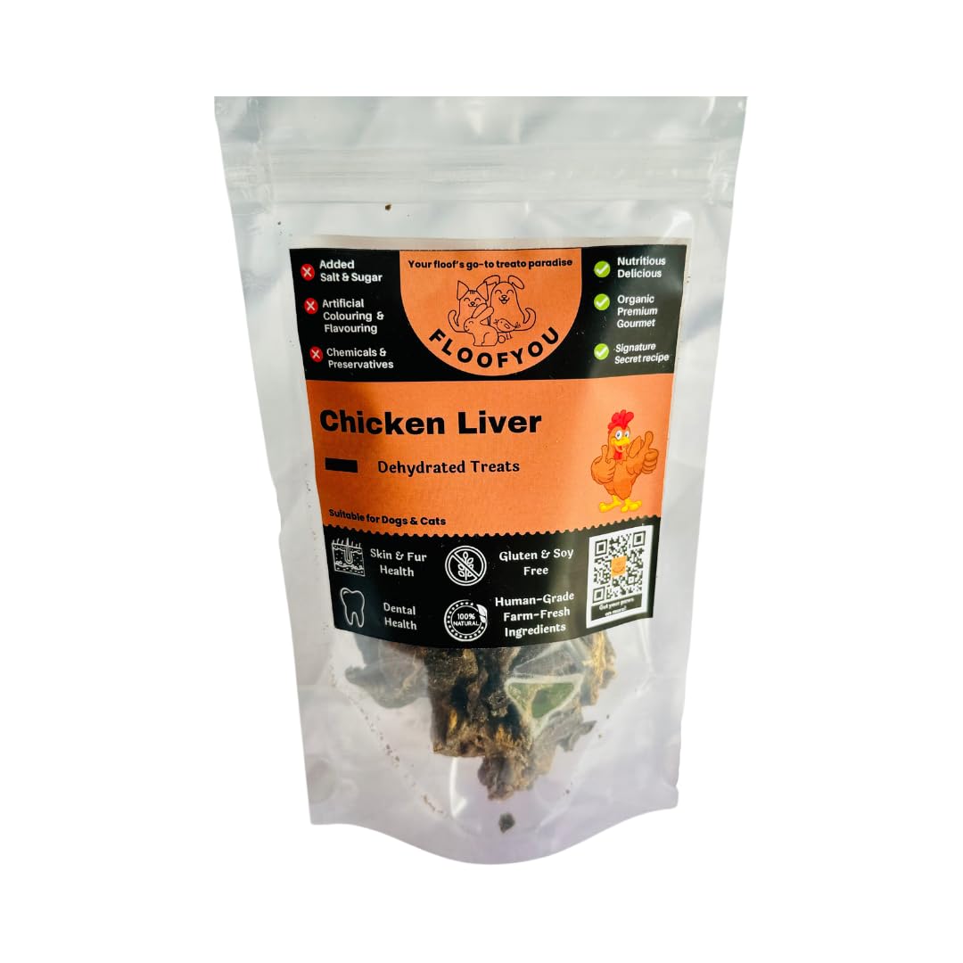 FloofYou Chicken Liver Mini Bites Jerky for Training Natural Healthy Dog Treat (B0C1JWVTWC) Amazon Price History, Amazon Price Tracker