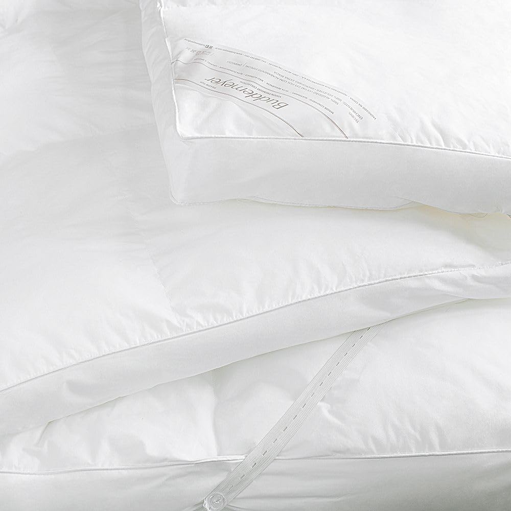 Buddemeyer Pillow Top Queen Vision Fill 100% Algodão Branco