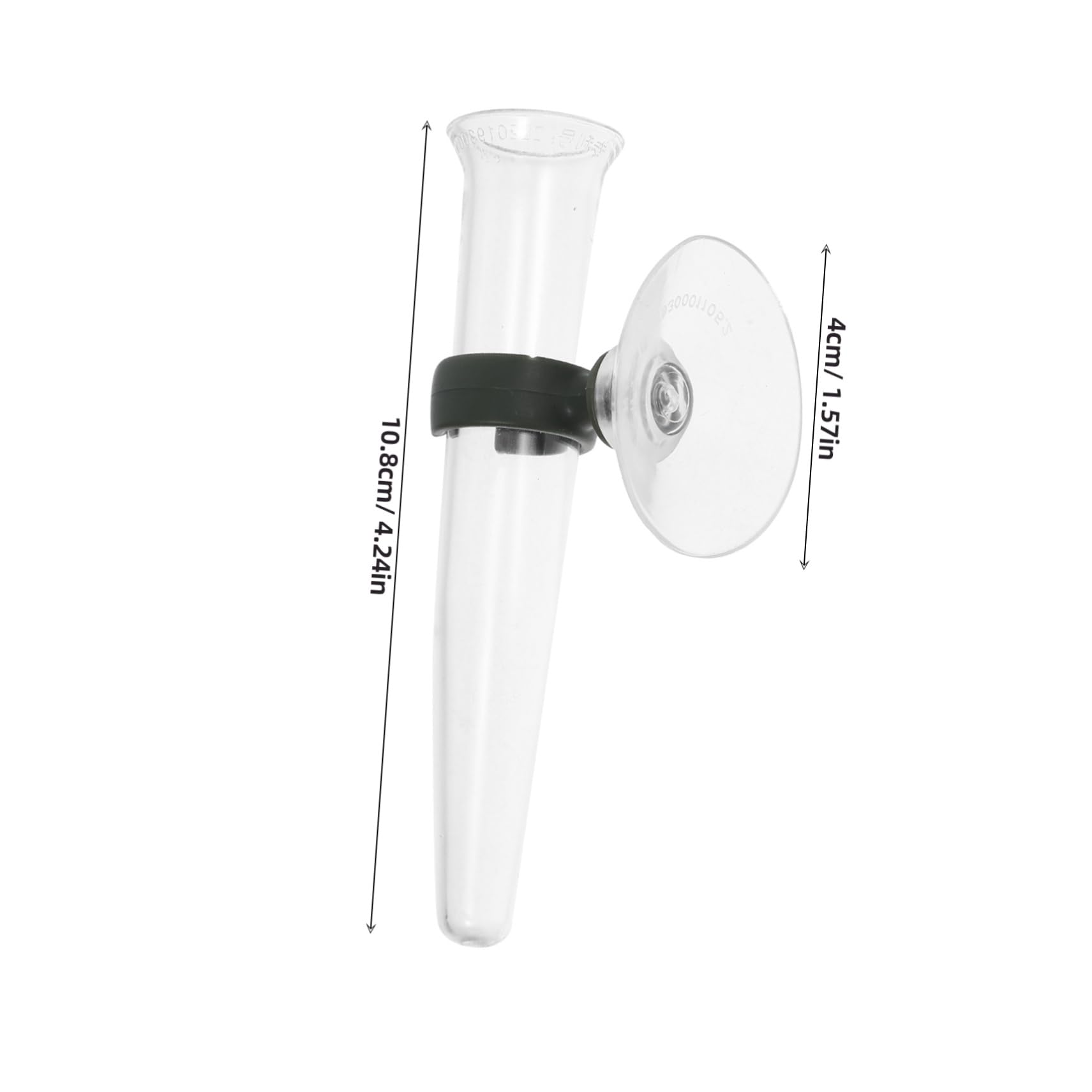 CIYODO Floral Water Tubes Suction Cup 8pcs Plastic Flower Stem Tubes Flower Water Storage Pipe