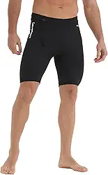 Lemorecn Calças de neoprene de 3 mm para natação e canoagem