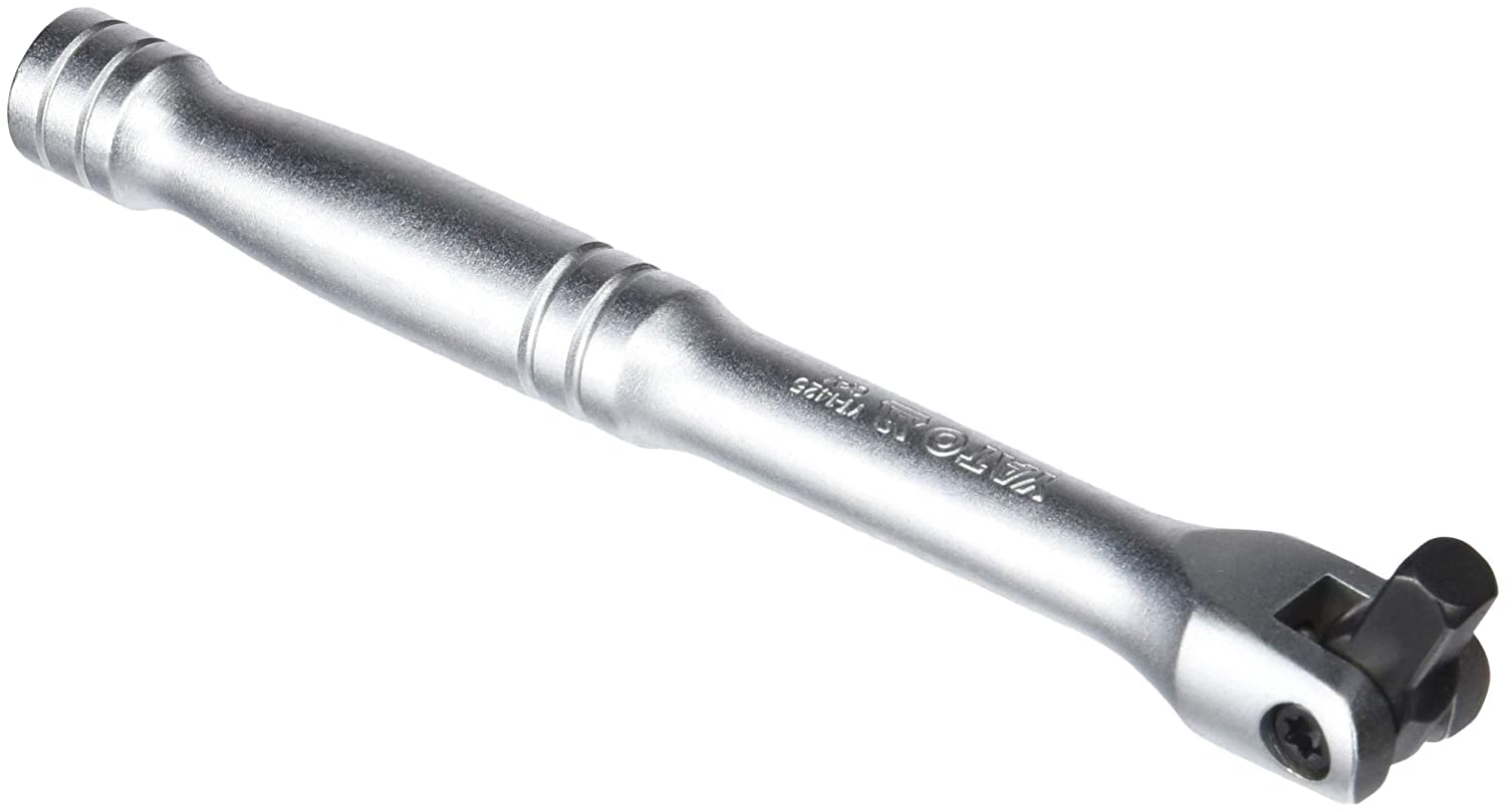 Yato YT-1425 Flexible Handle 1/4inch 5inch, Chromium CRV 50BV30, Satin Finish, Flexible Handle Socket, Ratchet Handle Set, Mechanical Power Tools - DIN3121, CRV 50BV30 (Steel) (B01ERT1A6C) Amazon Price History, Amazon Price Tracker