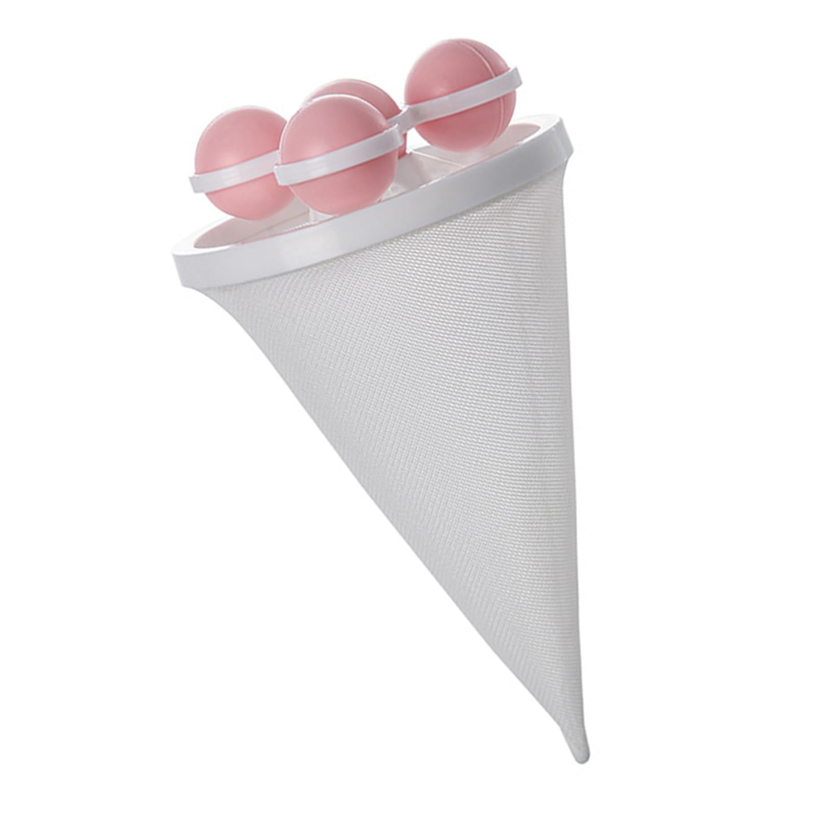 Nylon Laundry Filter Bag for Pet Hair & Lint Removal, Washing Machine Floating Catcher with Universals Mesh Net Design Nylon Net Lint Catcher