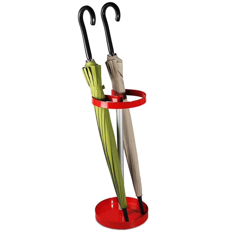 Support de vidange pour stockage de parapluie de bureau design géométrique vertical