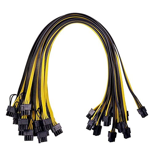Câble PCI-E 6 broches à 8 broches de 100cm pour alimentation GPU